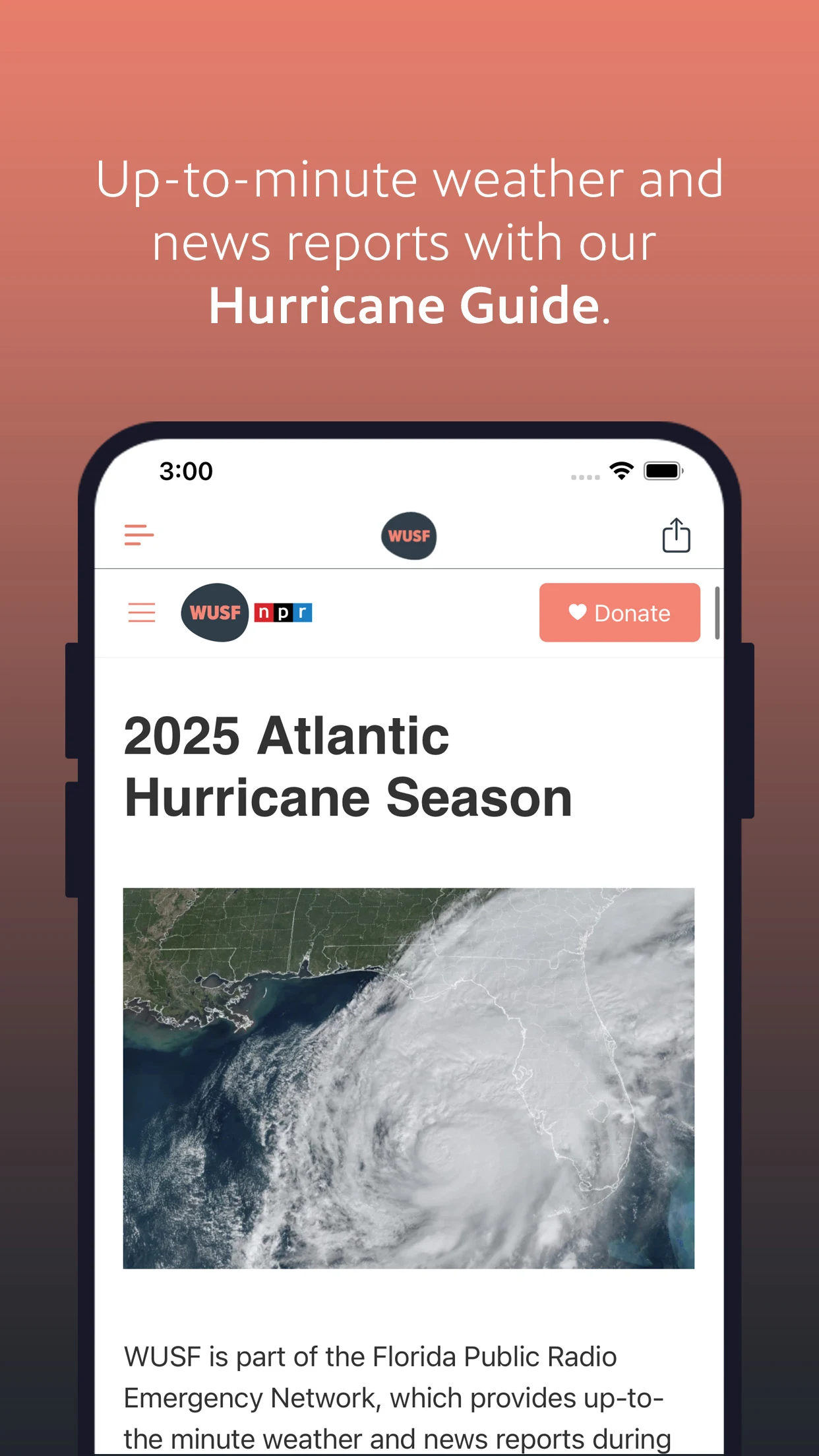 WUSF screenshot